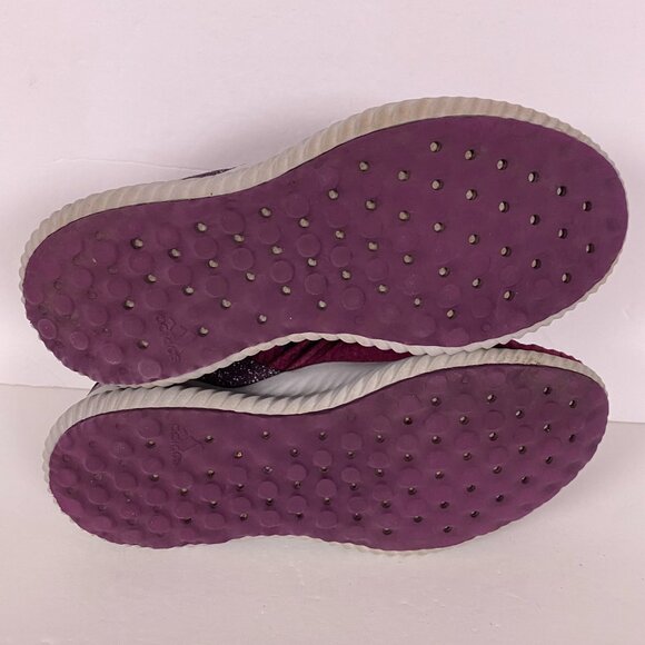 Adidas Alphabounce Running Shoes Sneakers Womens 7 Burgundy ART BW0267 - Picture 14 of 16